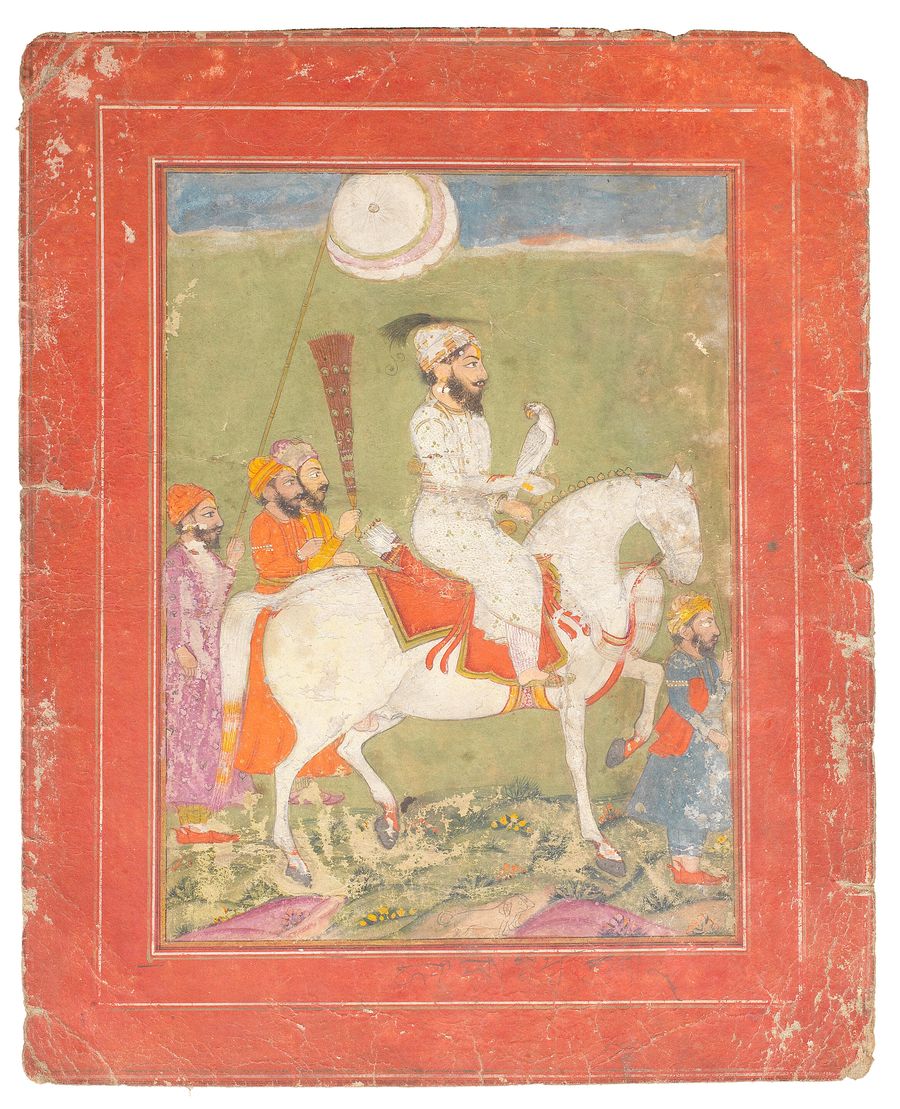 The Rider with the Falcon — Unknown