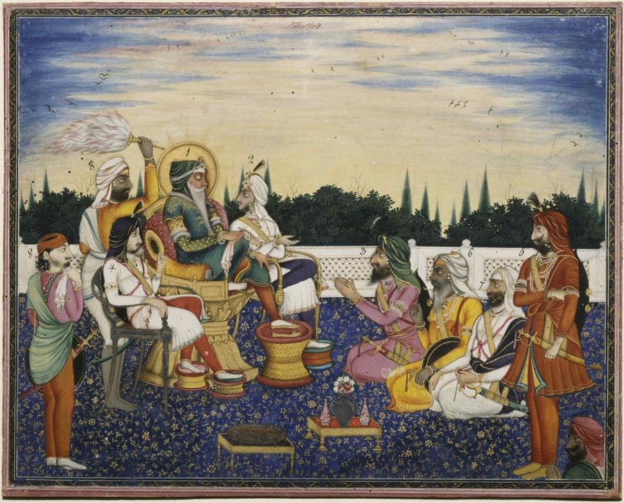 The Durbar of the Lion — Imam Bakhsh Lahori